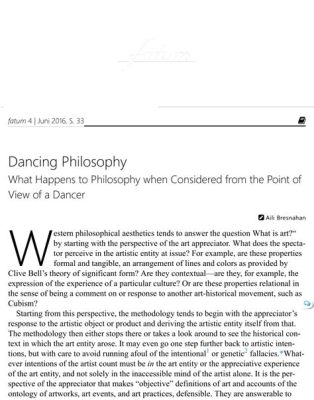 How to Pole Dance: A Philosophical Inquiry into the Art of Spinning