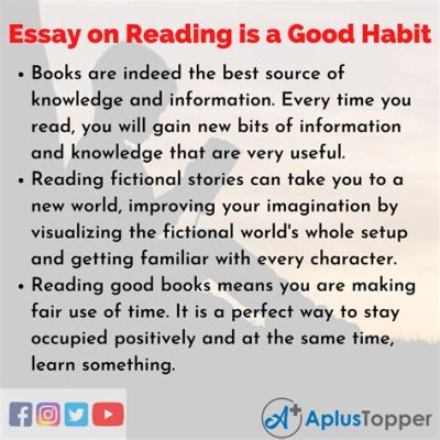 how to write a 3 paragraph essay about the importance of reading for children